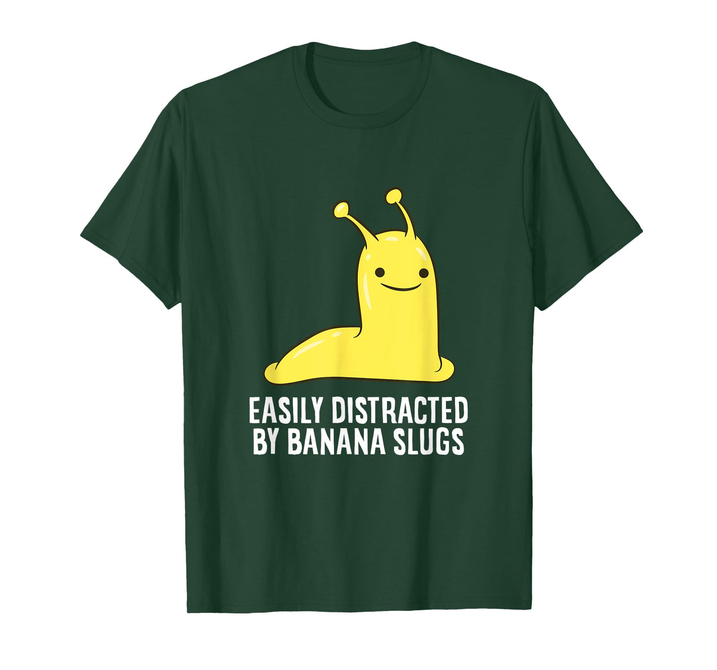 Funny Banana Slug Gift Easily Distracted by Banana Slug T-Shirt