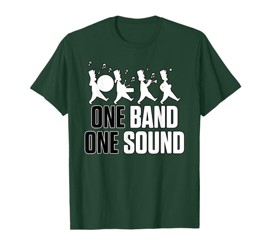 One Band One Sound Marching Band T-Shirt