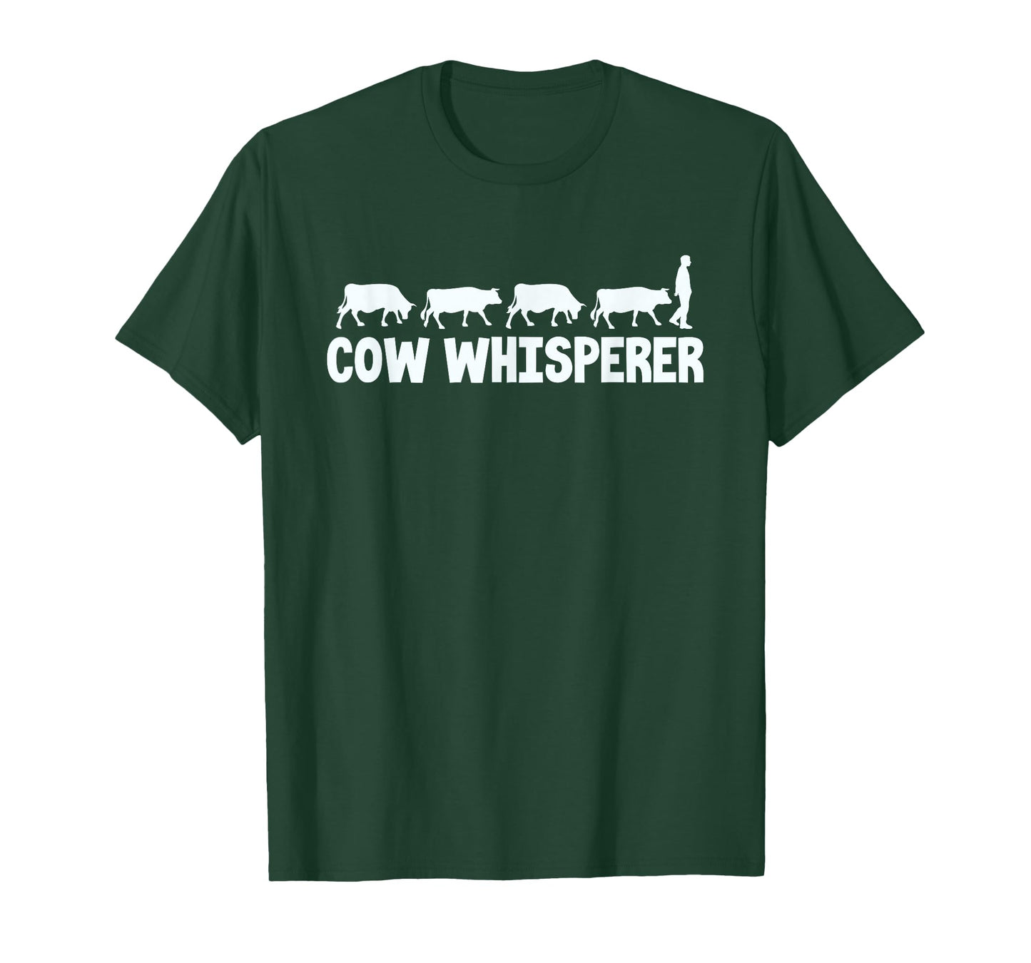 Cow Whisperer Funny Farmer Farming Lovers Outfit Men Women T-Shirt
