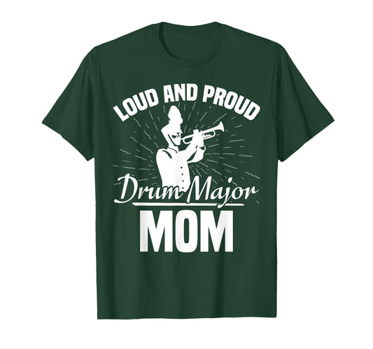 Drum Major Mom Drum Major Uniform Drum Major Whistle T-Shirt