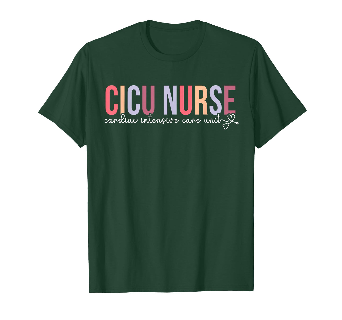 CICU Nurse Appreciation Cardiac Intensive Care Unit T-Shirt