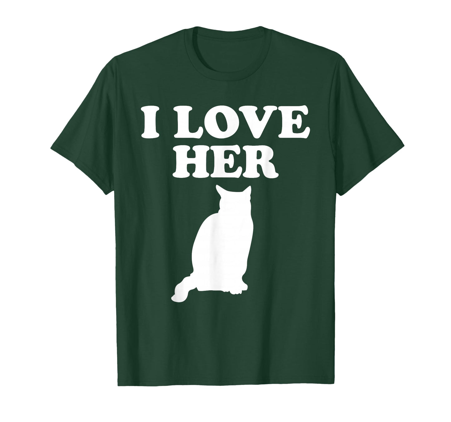 I love her Kitty cat I like his rooster matching couple love T-Shirt