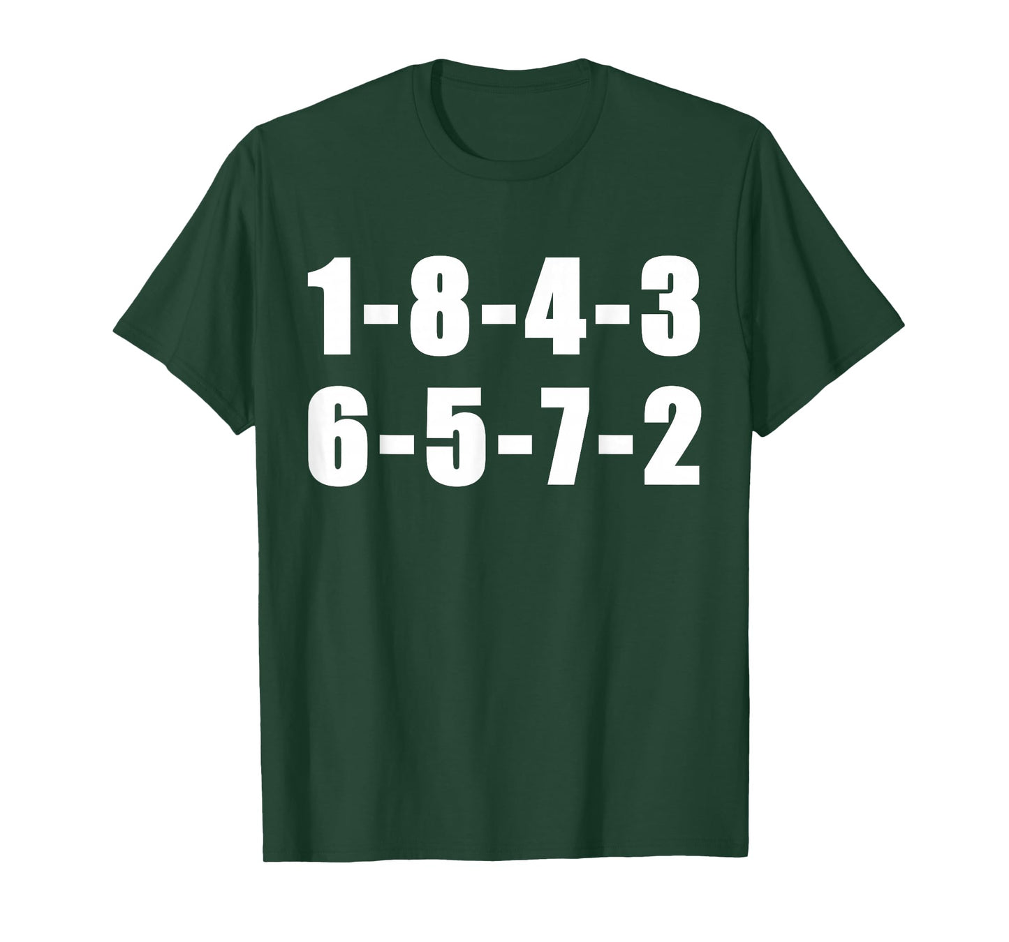 18436572 Firing Order Small Block Engine V8 Big Block T-Shirt