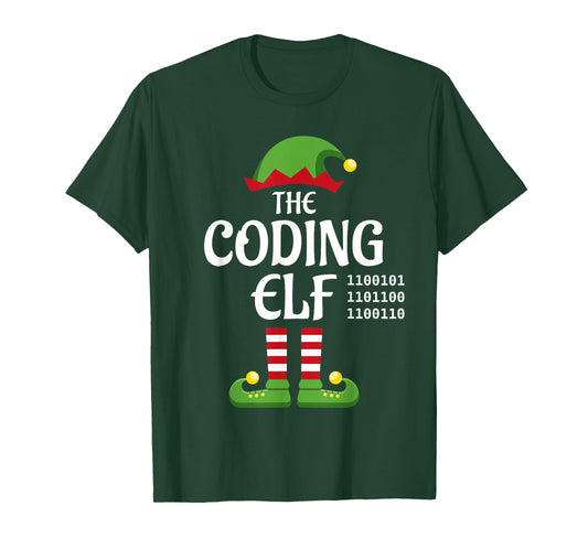 Coding Elf Family Matching Group Christmas T-Shirt