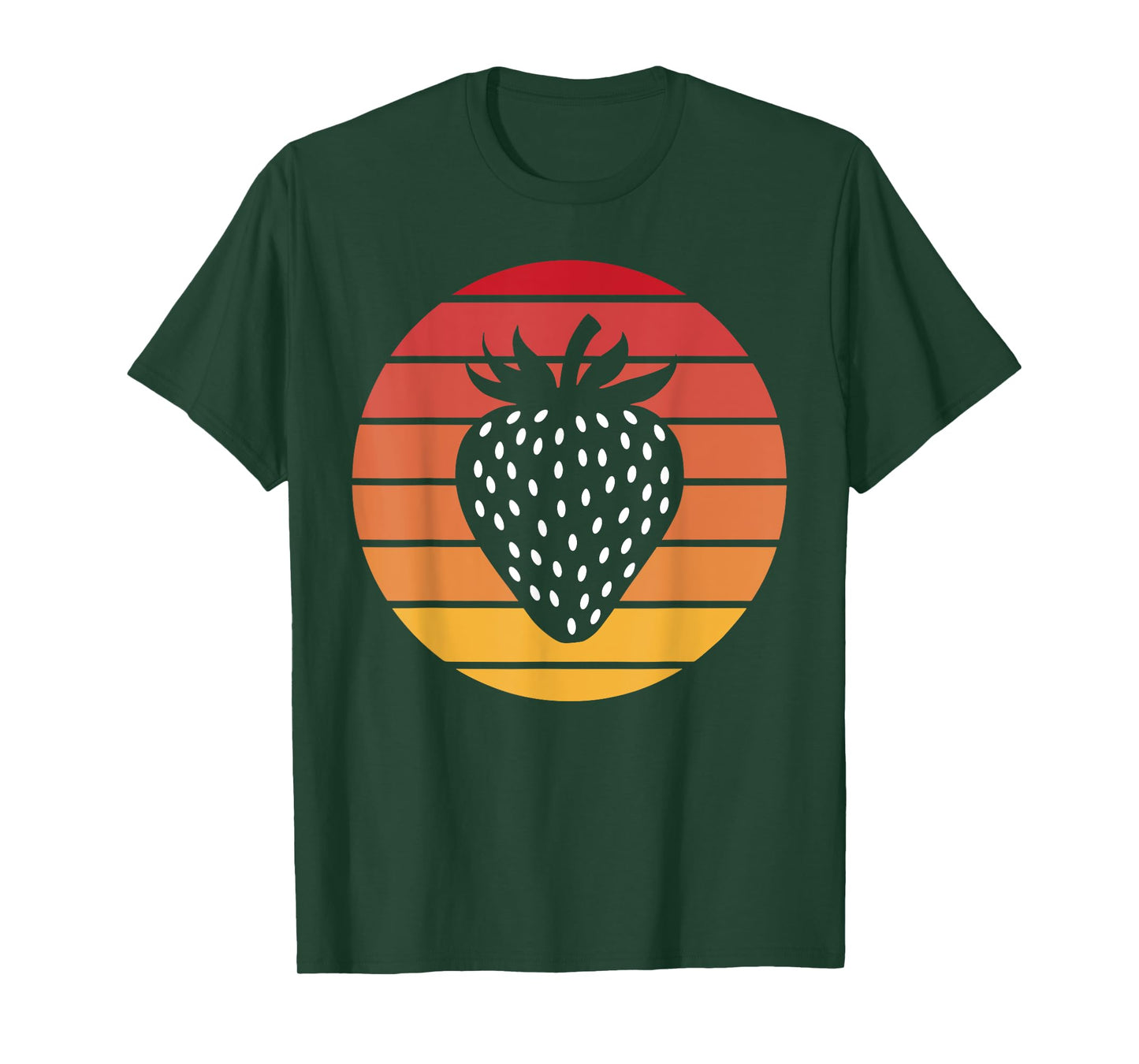 Cute Strawberry Design For Men Women Fruit Strawberry Lover T-Shirt