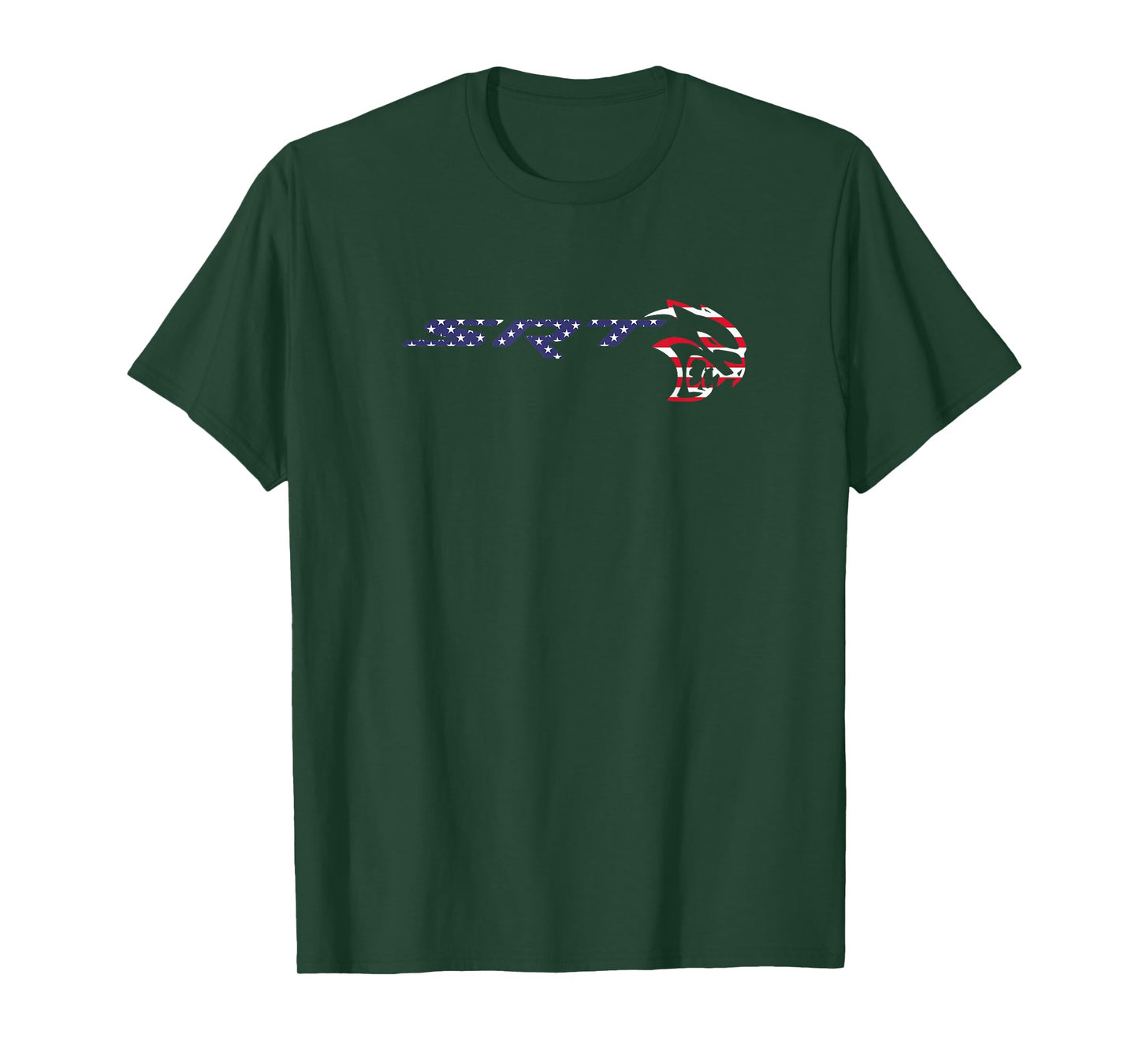 Dodge SRT Hellcat Stars and Stripes T-Shirt