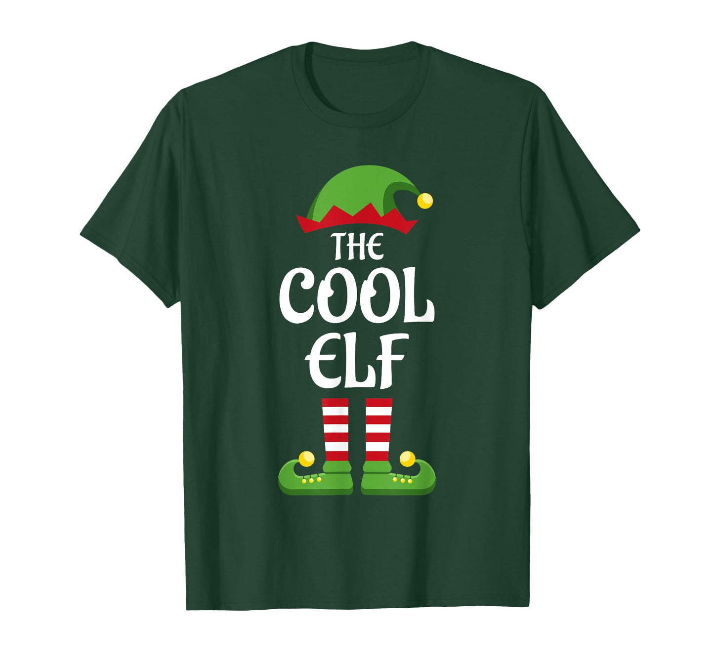 Cool Elf Family Matching Group Christmas T-Shirt