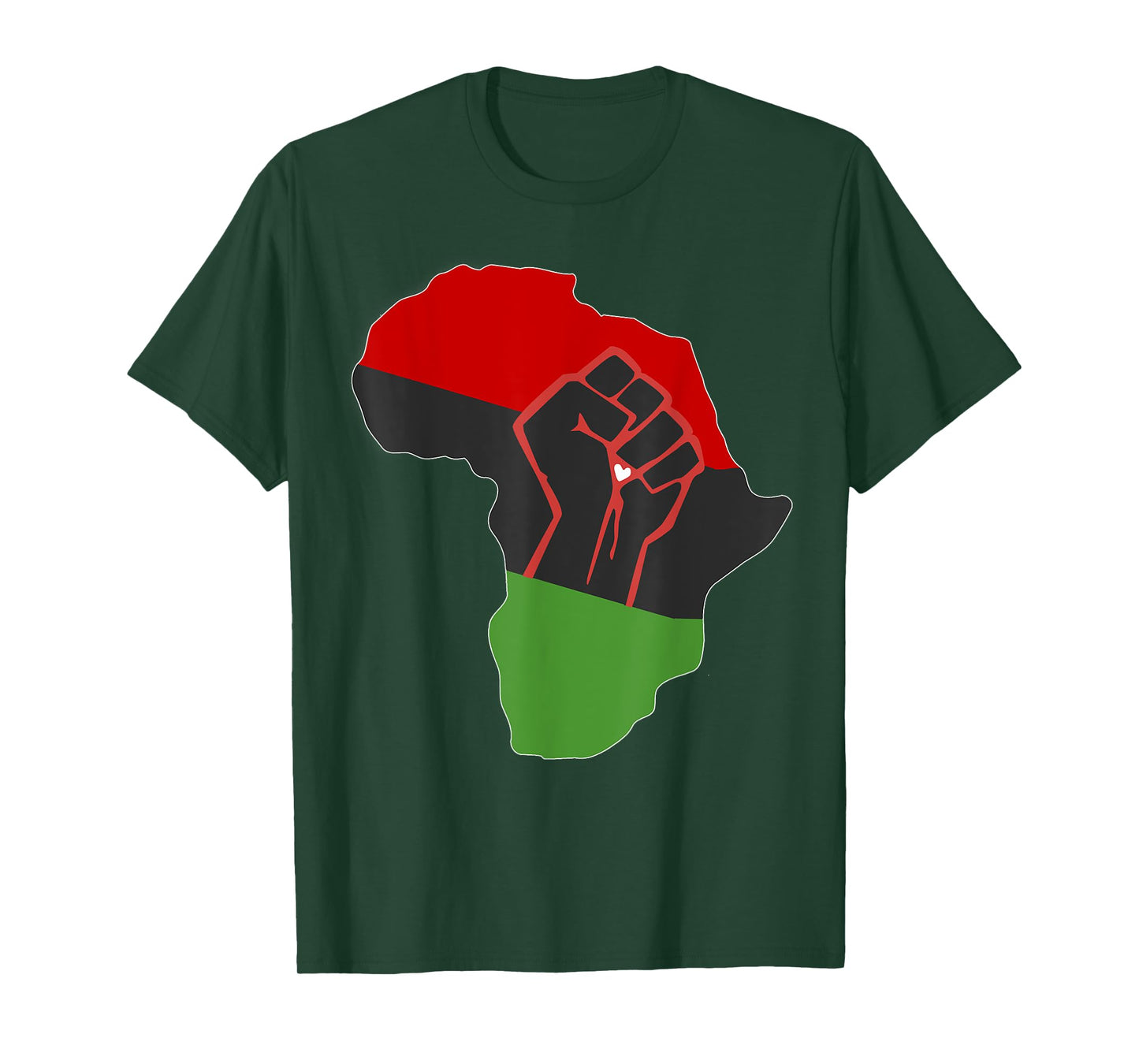 Africa T-Shirt Pan-African American Decent Africa Continent