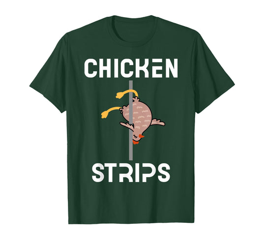 Chicken Strips Funny Dancing Chicken BBQ Barbeque Squad T-Shirt