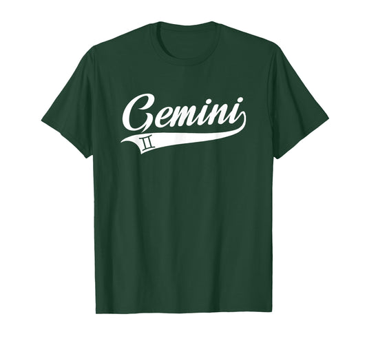 Gemini Zodiac Sign - Horoscope - Throwback Design - Classic T-Shirt