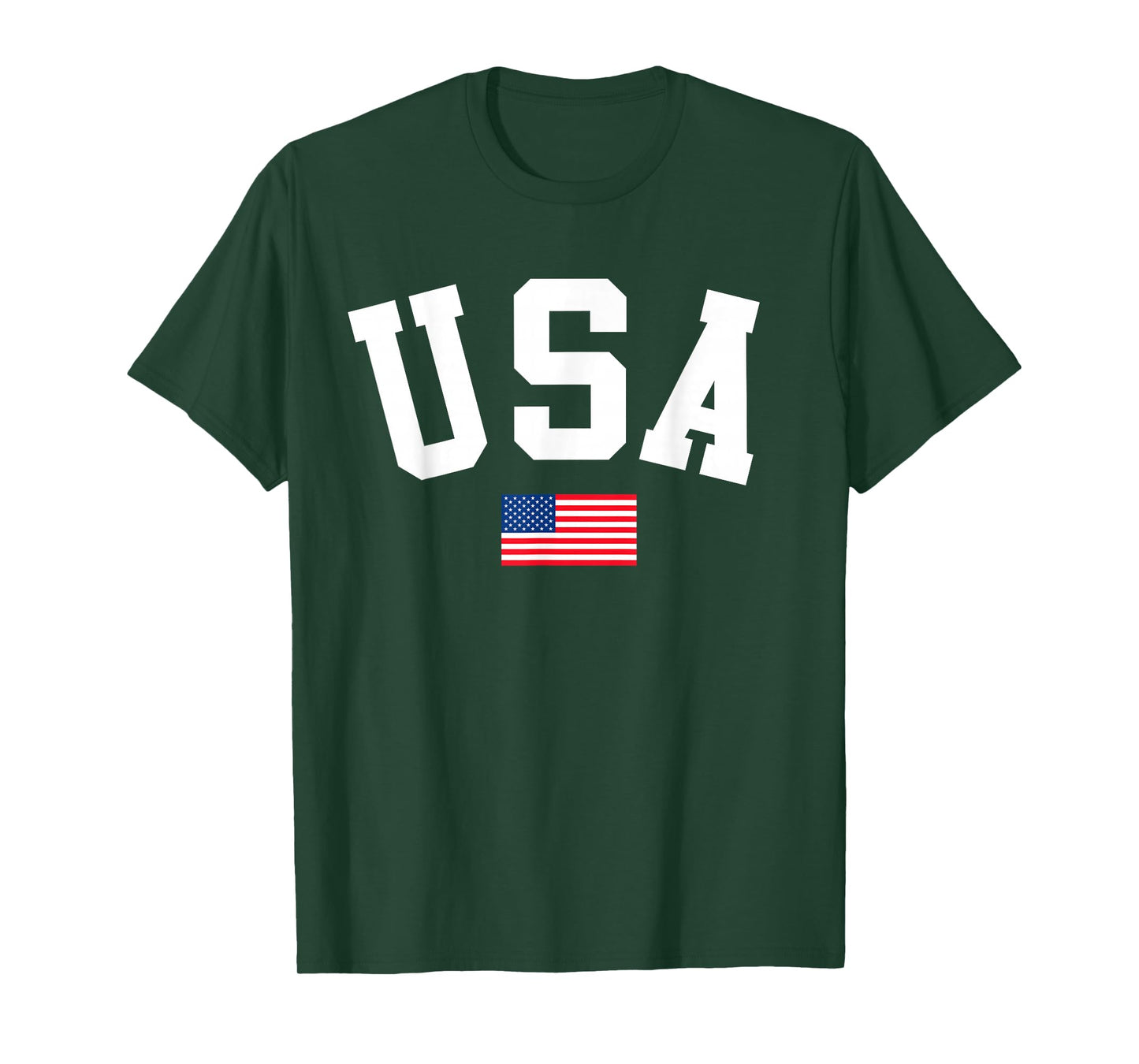 USA Shirt Men Women Kids American Flag Patriotic 4th of July T-Shirt