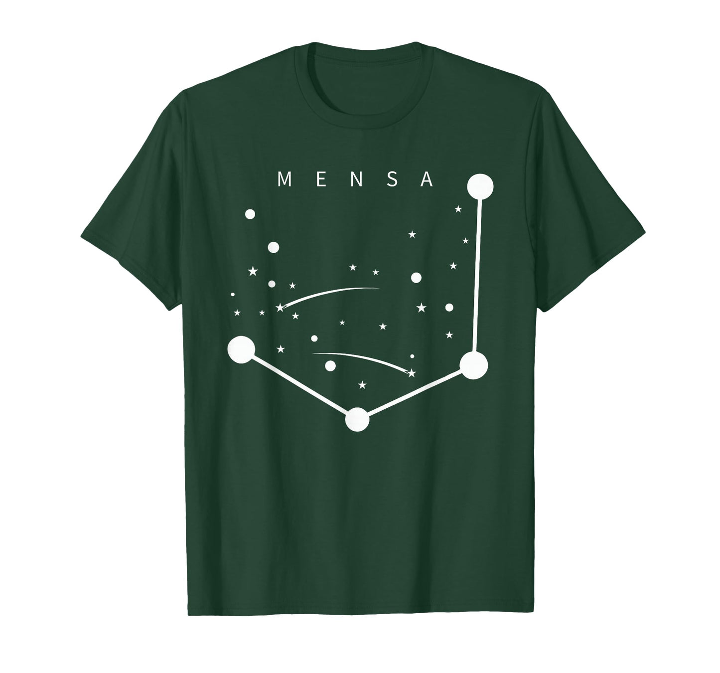 Mensa Constellation Galaxies Astrology Horoscope T-Shirt