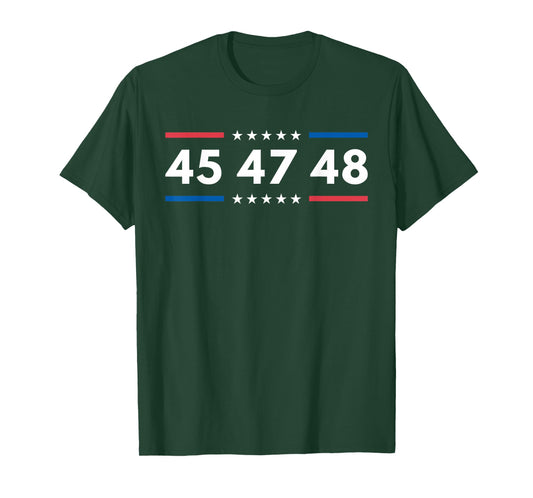 47-48 Number 47 Jersey 45th Anniversary 4th of July 1776 T-Shirt