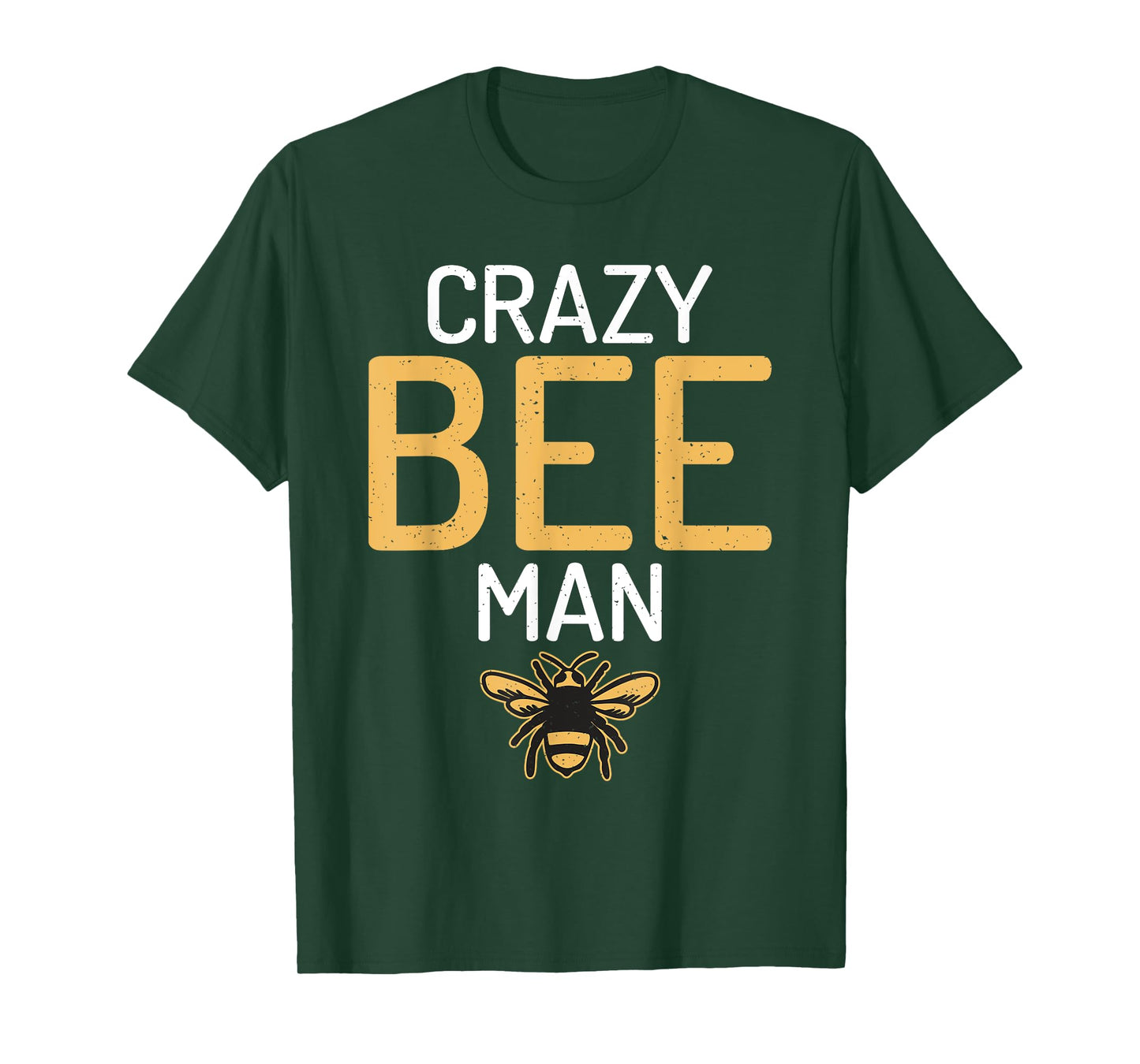 Crazy Bee Man Bee Lover Beekeeping T-Shirt