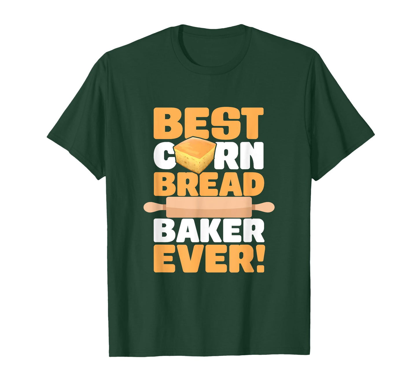 Cornbread Baker Ever Baking Thanksgiving Food Cornbread T-Shirt