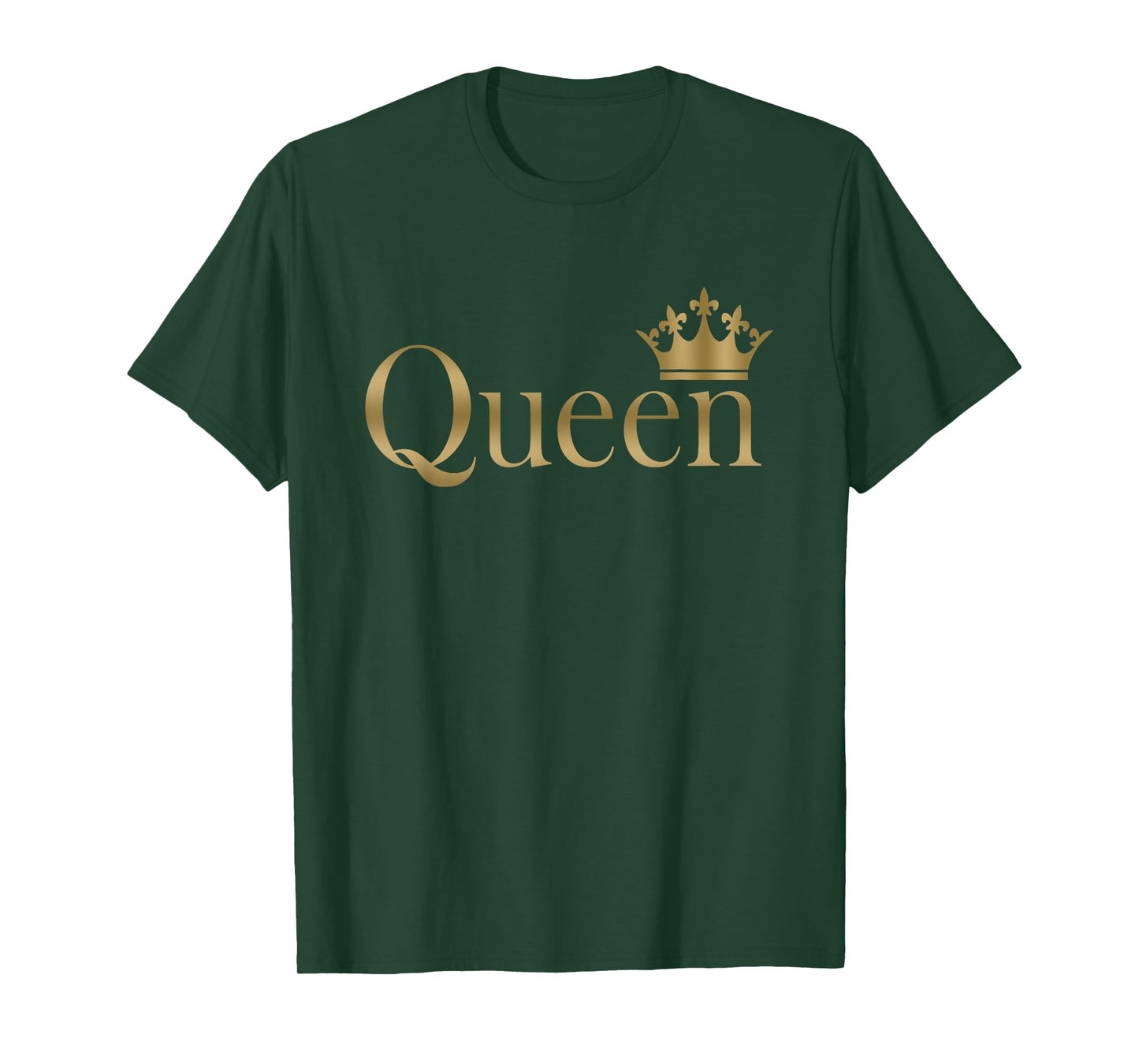 Queen Golden Crown Birthday T-Shirt T-Shirt