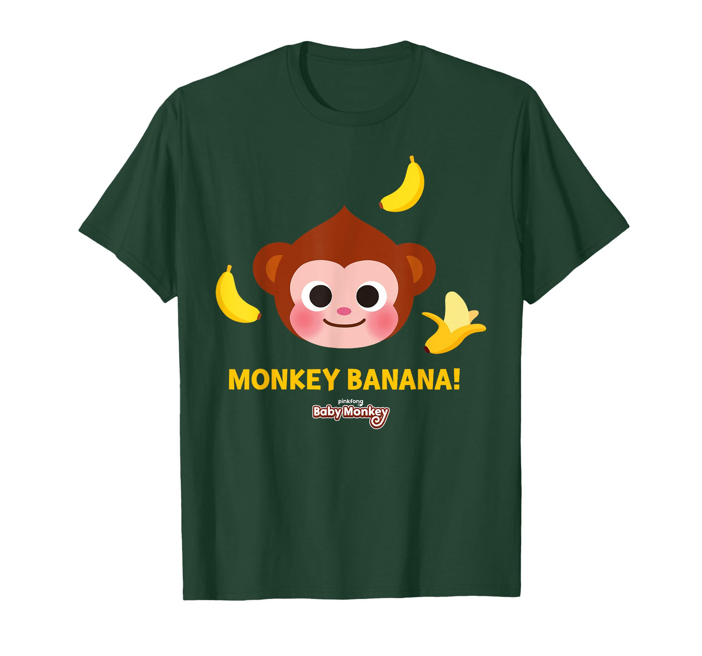 Pinkfong Monkey Banana! Official T-Shirt