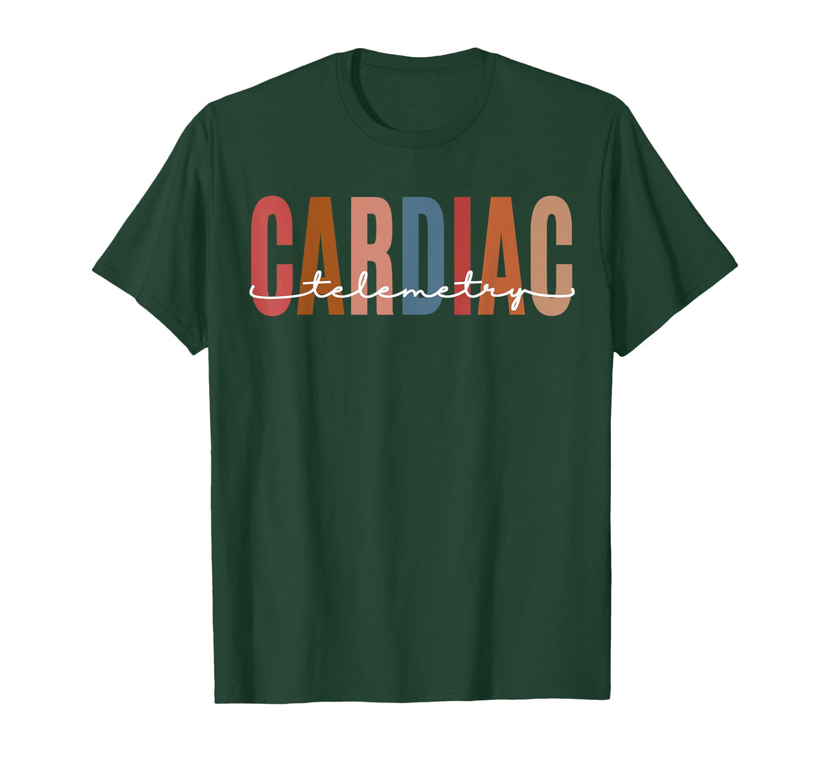 Cardiac Telemetry Nursing Funny Progressive Care Nurse T-Shirt