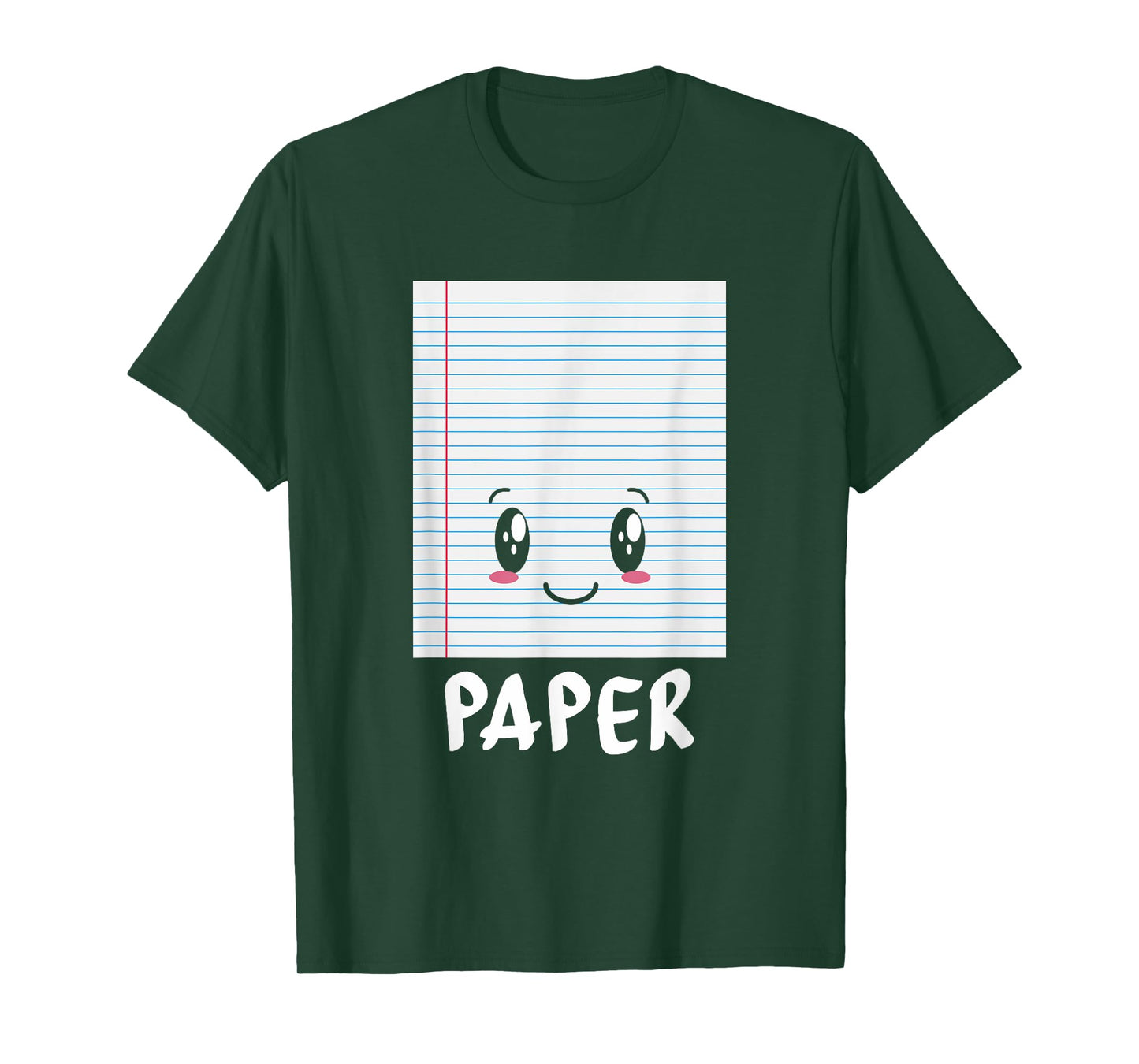 Rock Paper Scissors Group Halloween Costume Paper T-Shirt