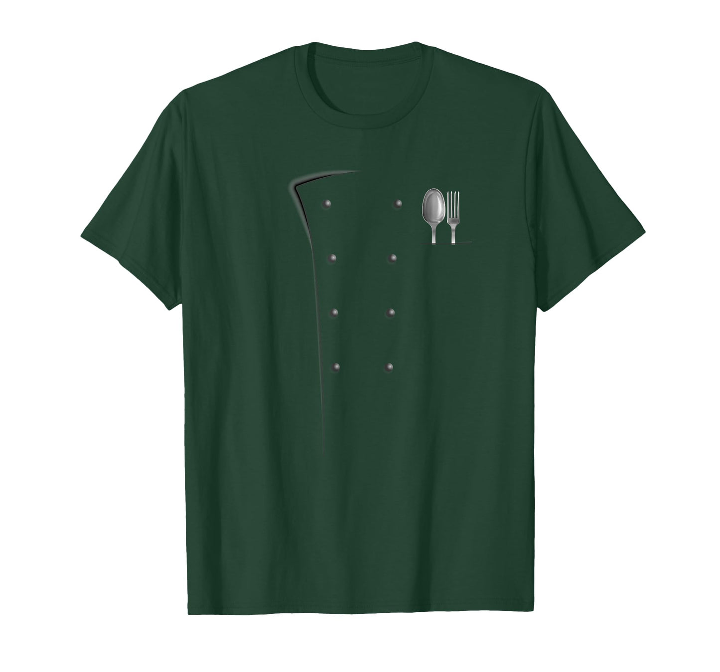 Chef Coat Uniform Jacket Culinary Cooking Lovers Cook Chief T-Shirt