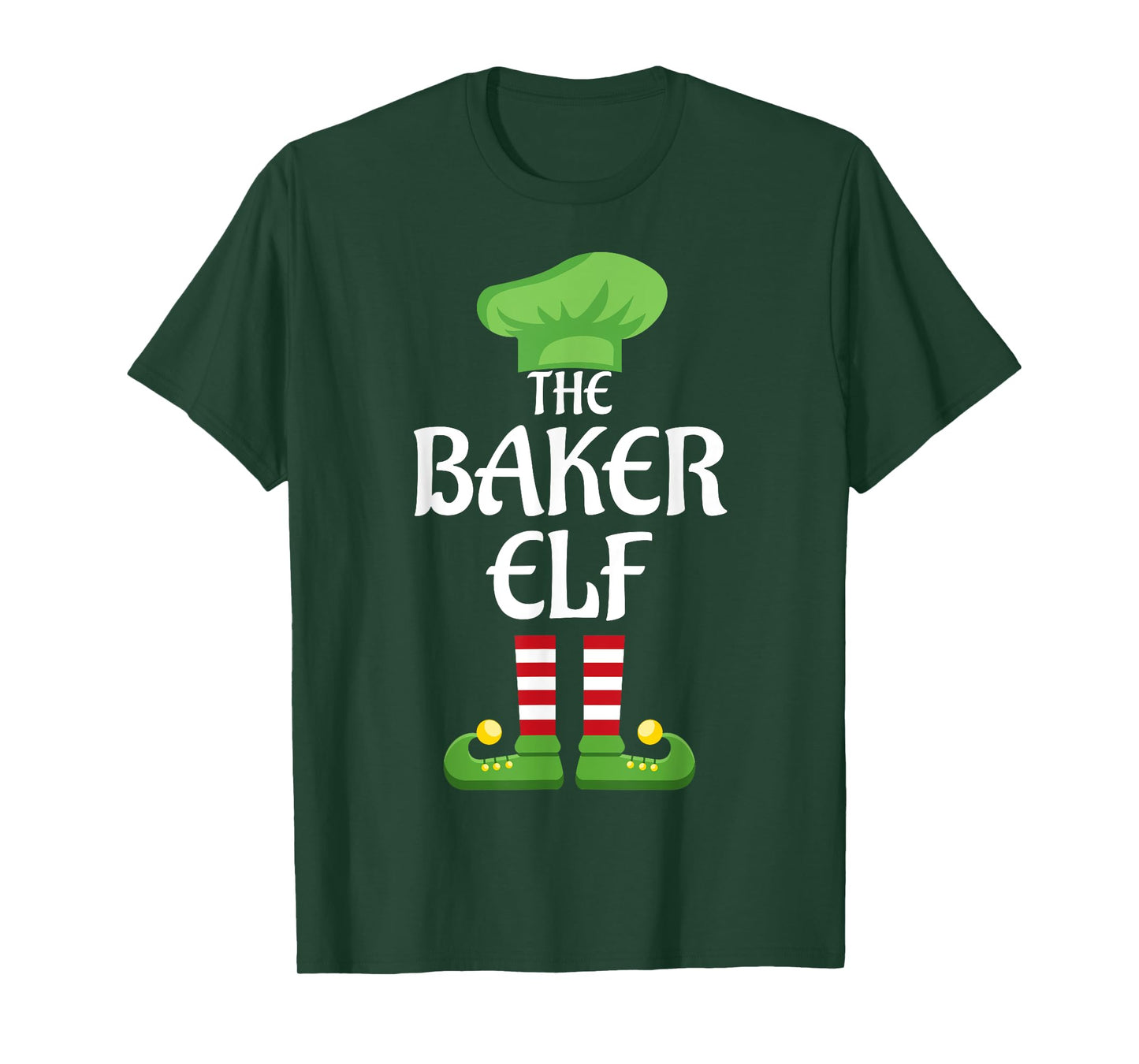 Baker Elf Family Matching Group Christmas T-Shirt