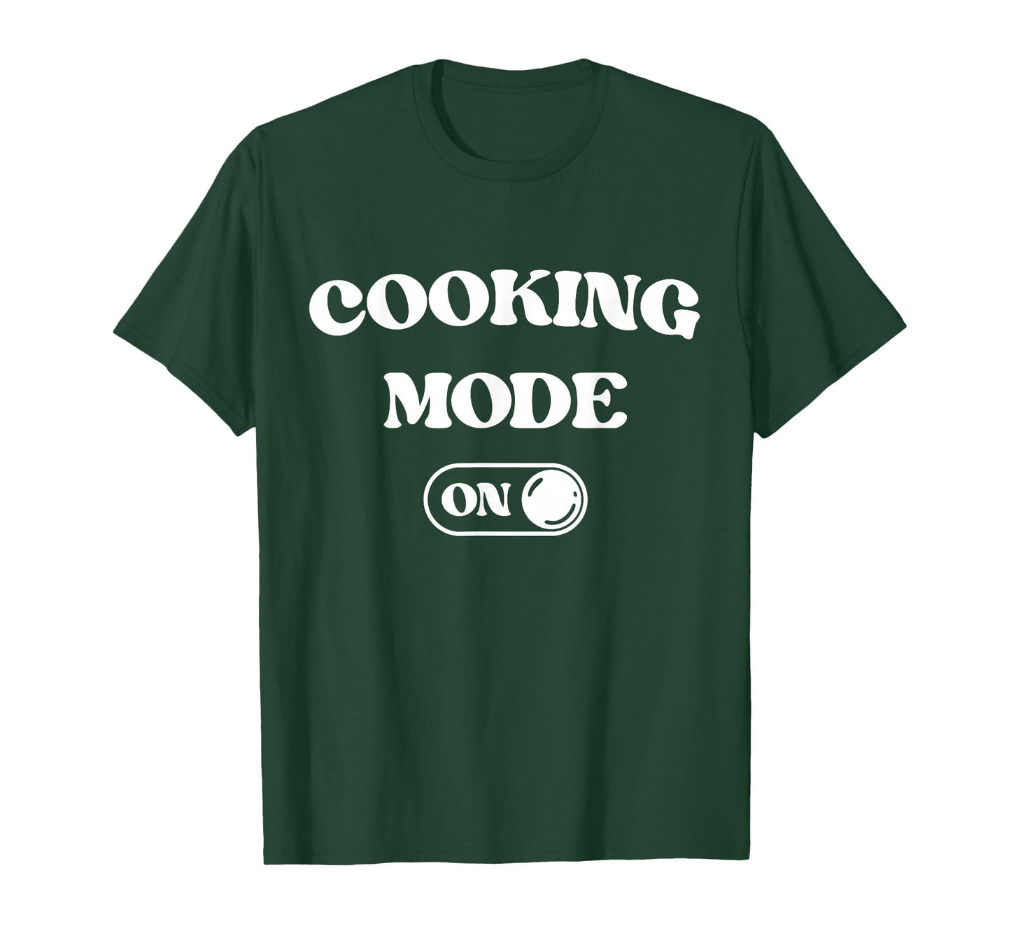 Cooking Mode On Funny Chef Gift Mom Grandma Home Cooking T-Shirt