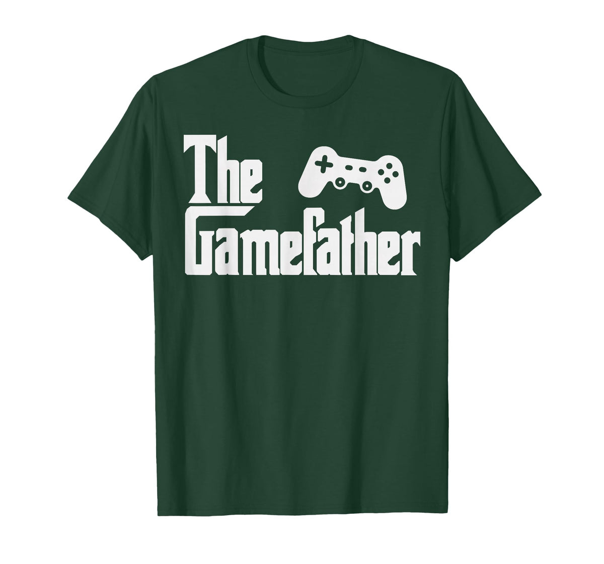 Funny Fathers Day The Gamefather Game Gaming Gamer Dad Gift T-Shirt