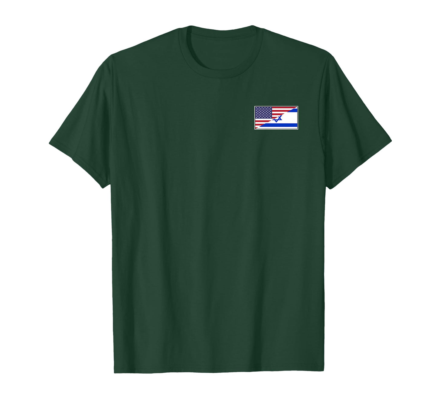 USA ISRAEL ALLIANCE FLAG UNITED STATES AMERICAN ISRAELI FLAG T-Shirt