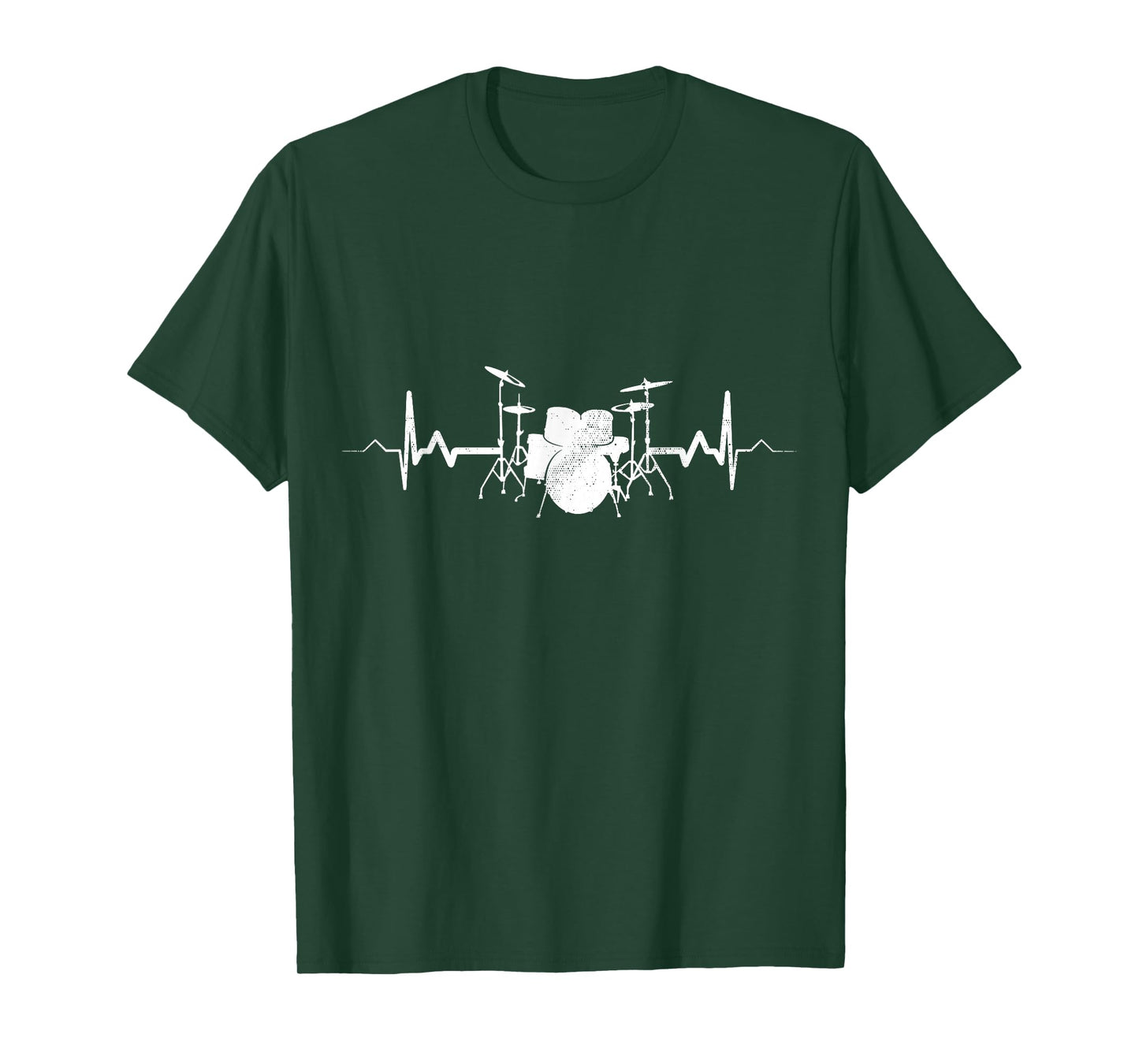 Drummer T-Shirt Drumming Heartbeat Drums Gift T-Shirt
