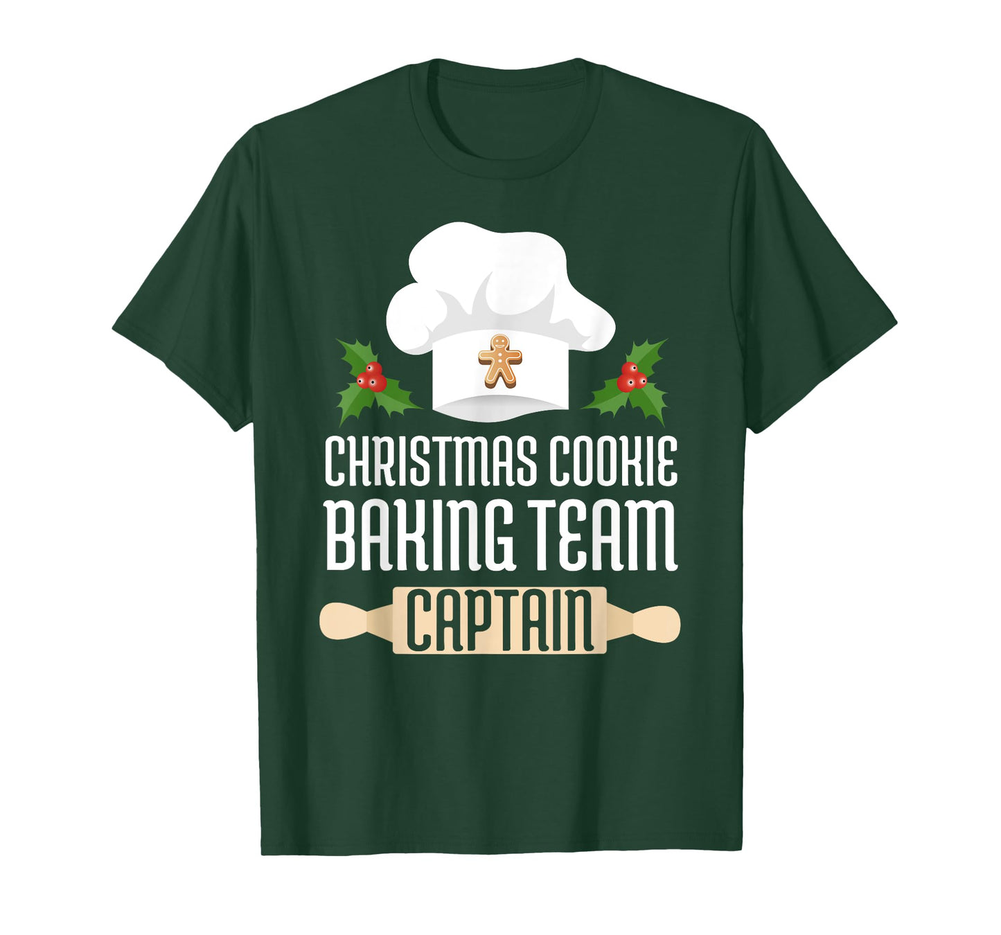 Christmas Cookie Baking Team Captain T-Shirt