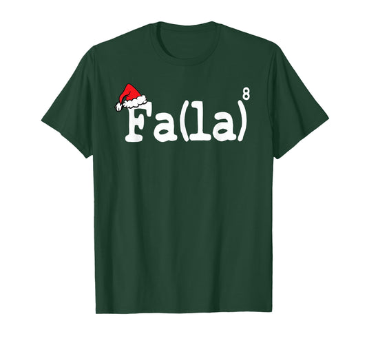 Christmas Cute Math Fa La Teacher Student T-Shirt