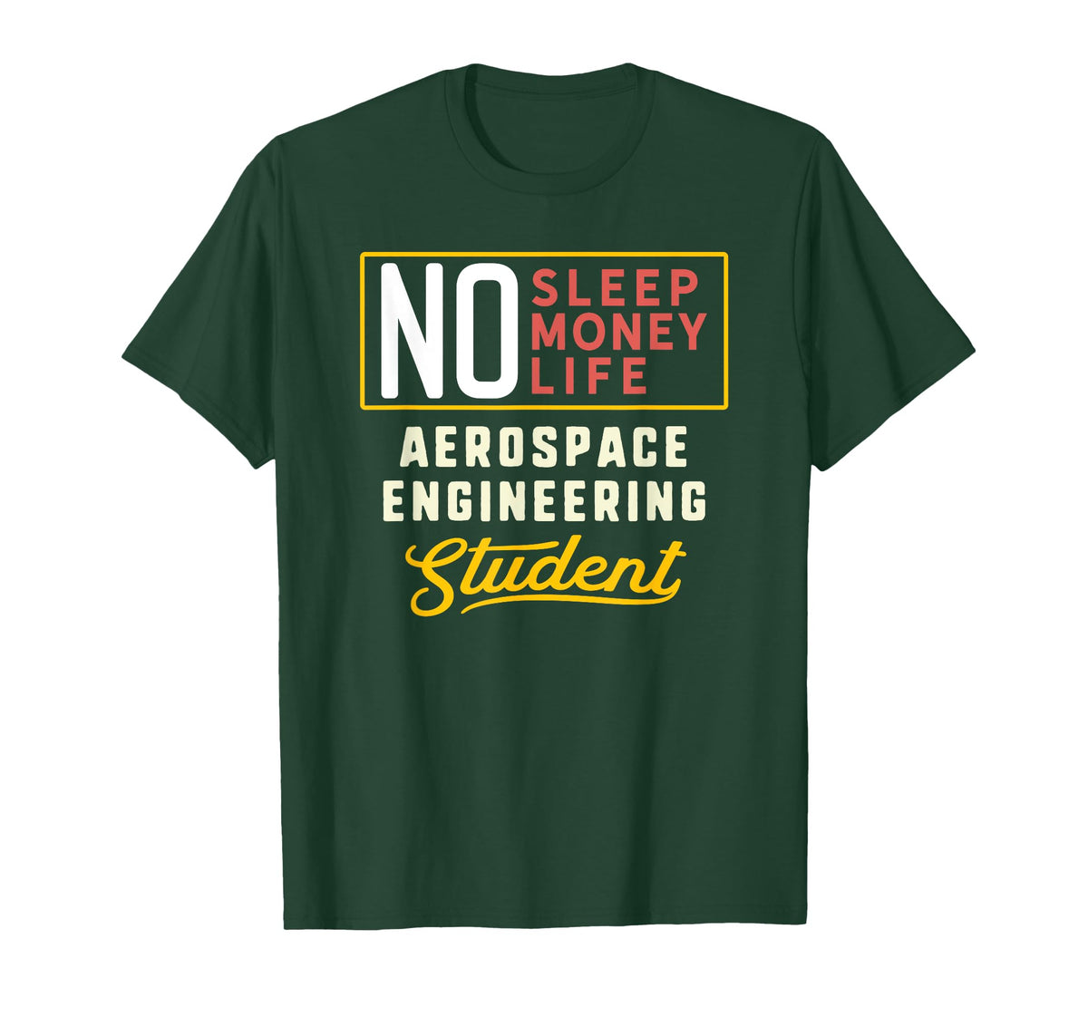 Funny Aerospace Engineering Major Student Shirt Graduation T-Shirt
