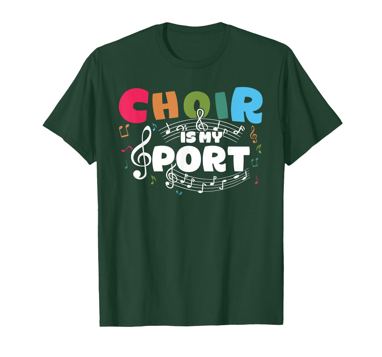 Choir Is My Sport Music Theater Vocal Choir Teacher Singer T-Shirt