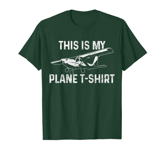 Airplane Funny - Pilot Aviation RC Model Flight Gift T-Shirt