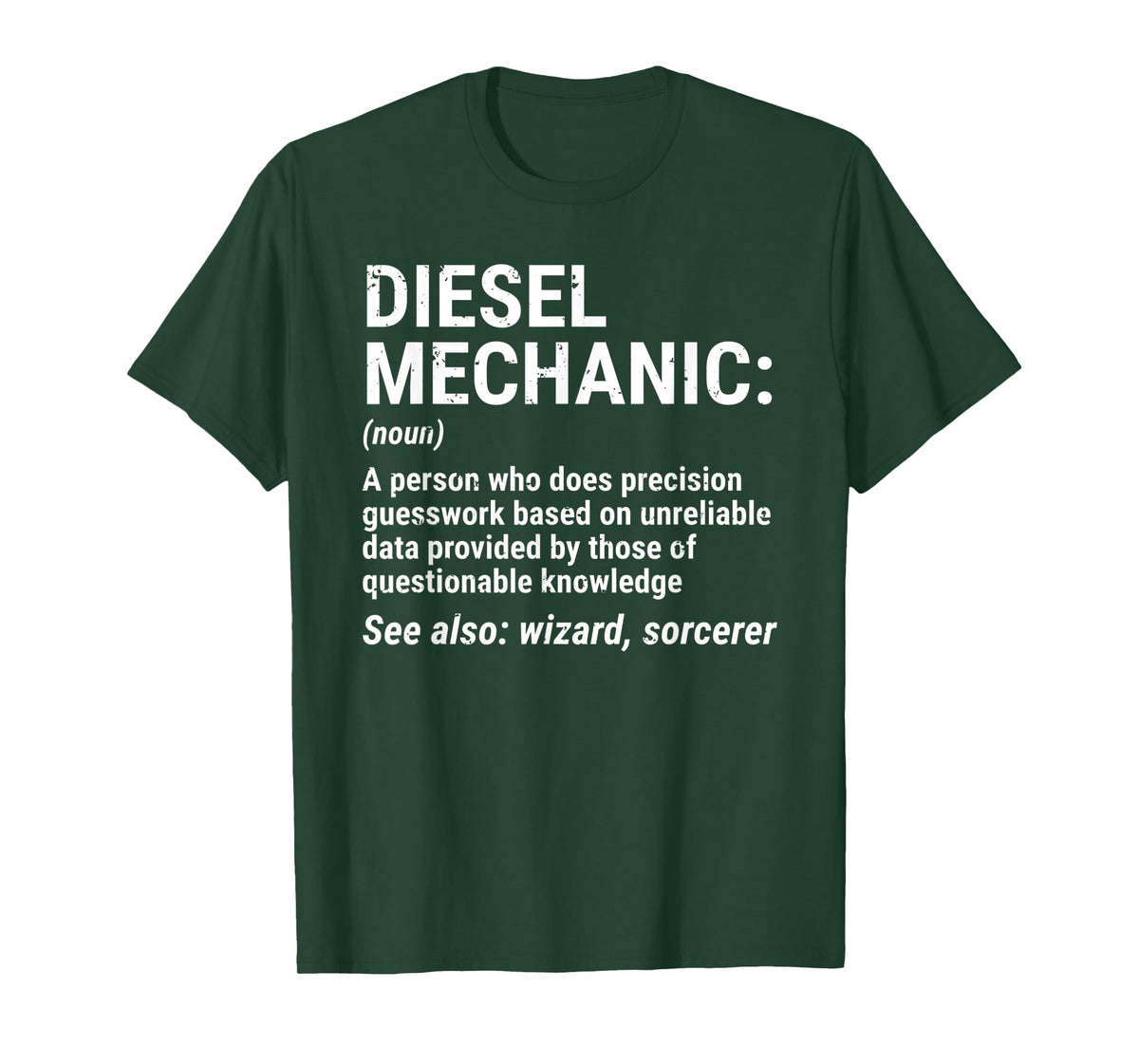 Diesel Mechanic Definition T-shirt Funny Mechanic Tee Gift