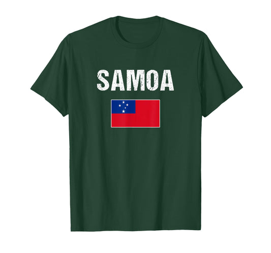 Samoa T-shirt Samoan Flag Shirts For Men Women Youth Kids T-Shirt