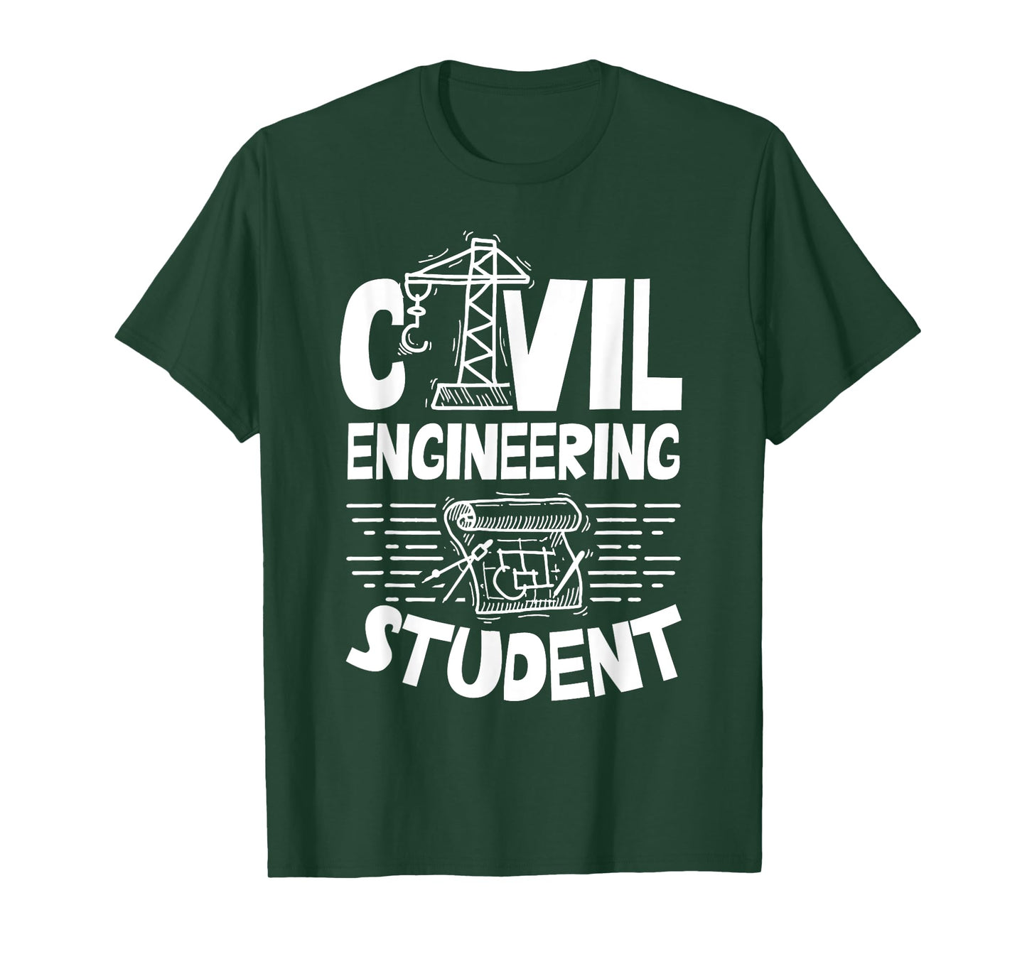 Civil Engineering Student Job Profession Civil Engineer T-Shirt