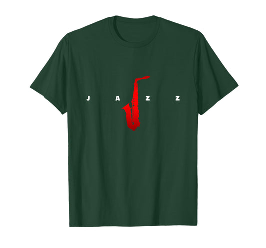 Jazz Music Saxophone T-Shirt