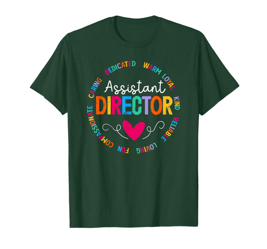 Assistant Director Appreciation Circle Assistant Directors T-Shirt