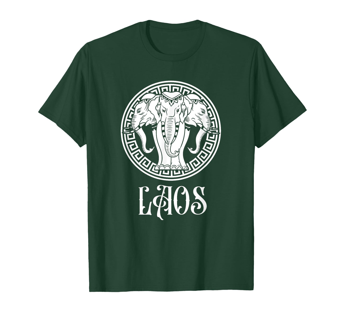 Laos Proud Lao Laotian Flag Day Elephants T-Shirt
