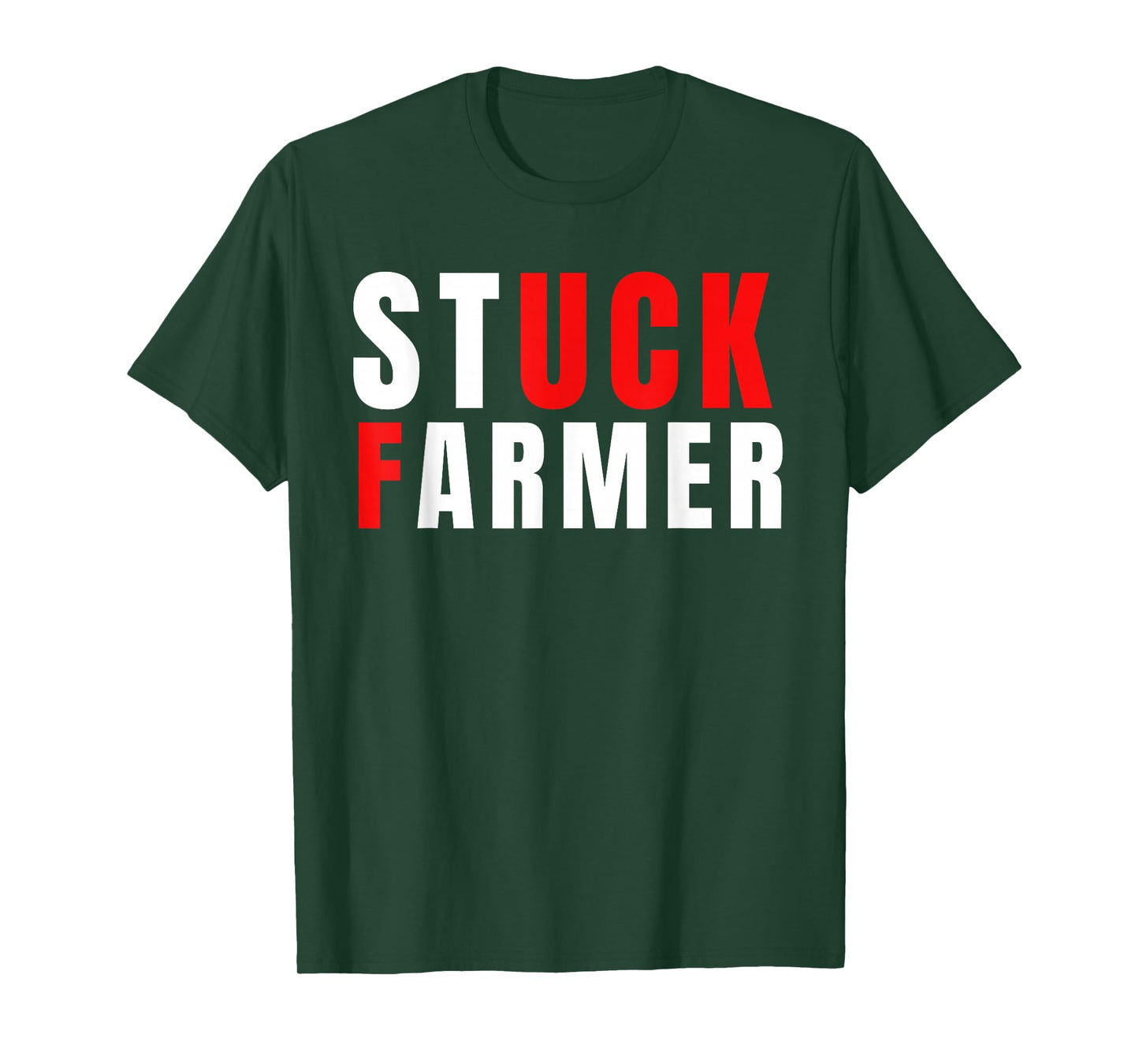 Funny Stuck Farmer Keir Starmer Parody - Political Humor Tee T-Shirt