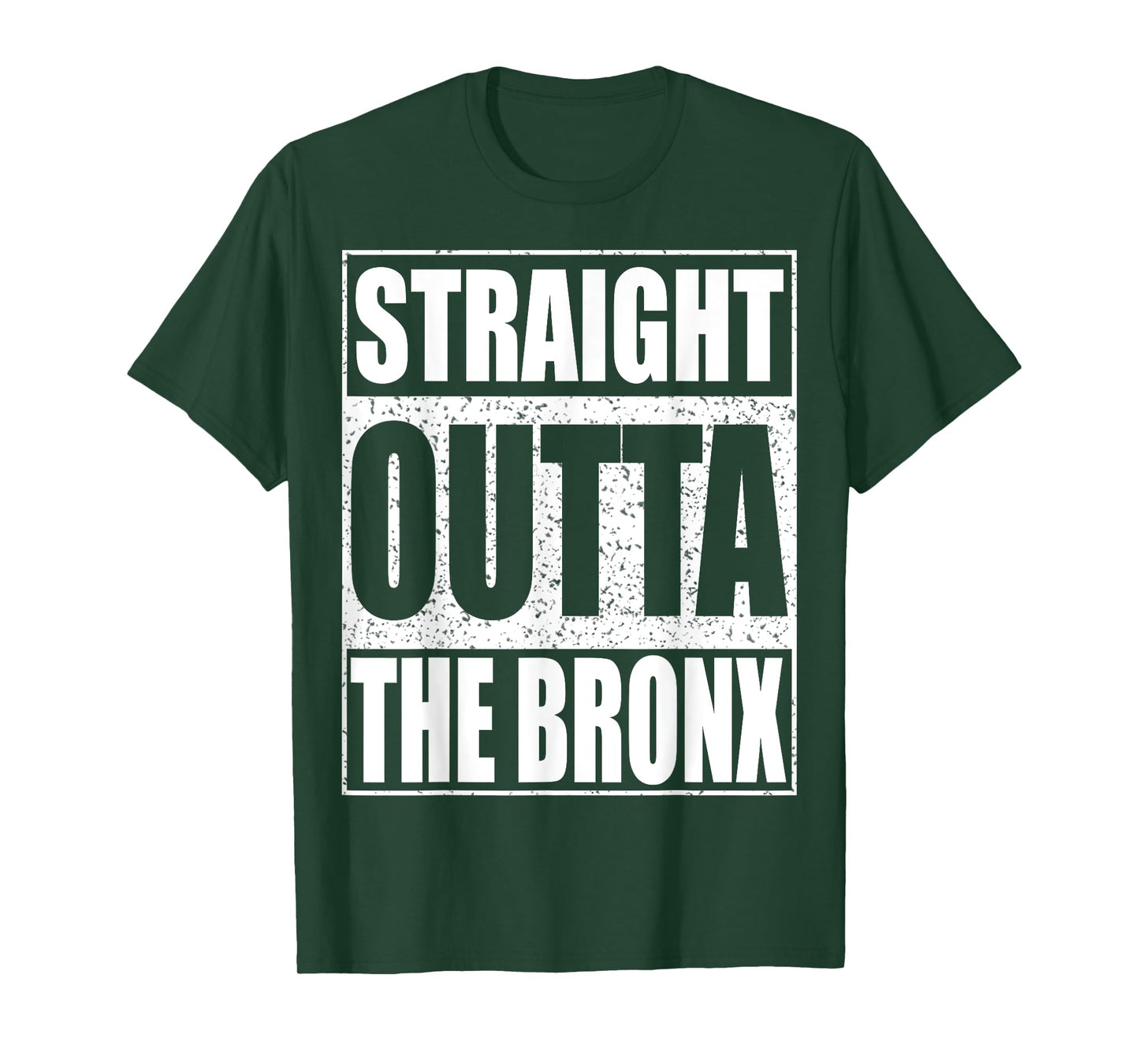 Straight Outta The Bronx T-Shirt Borough of New York City T-Shirt