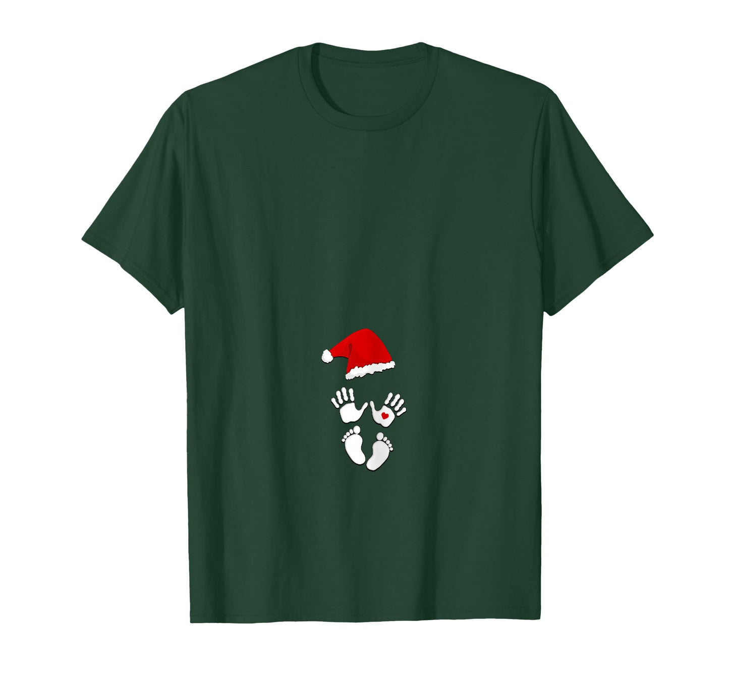 Baby Bump First Christmas Pregnancy Shirts Humor T-Shirt