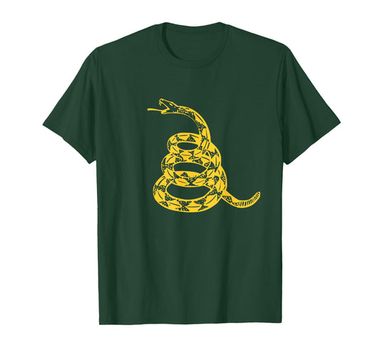 American Patriot's Timber Rattlesnake Gadsden Flag T-Shirt