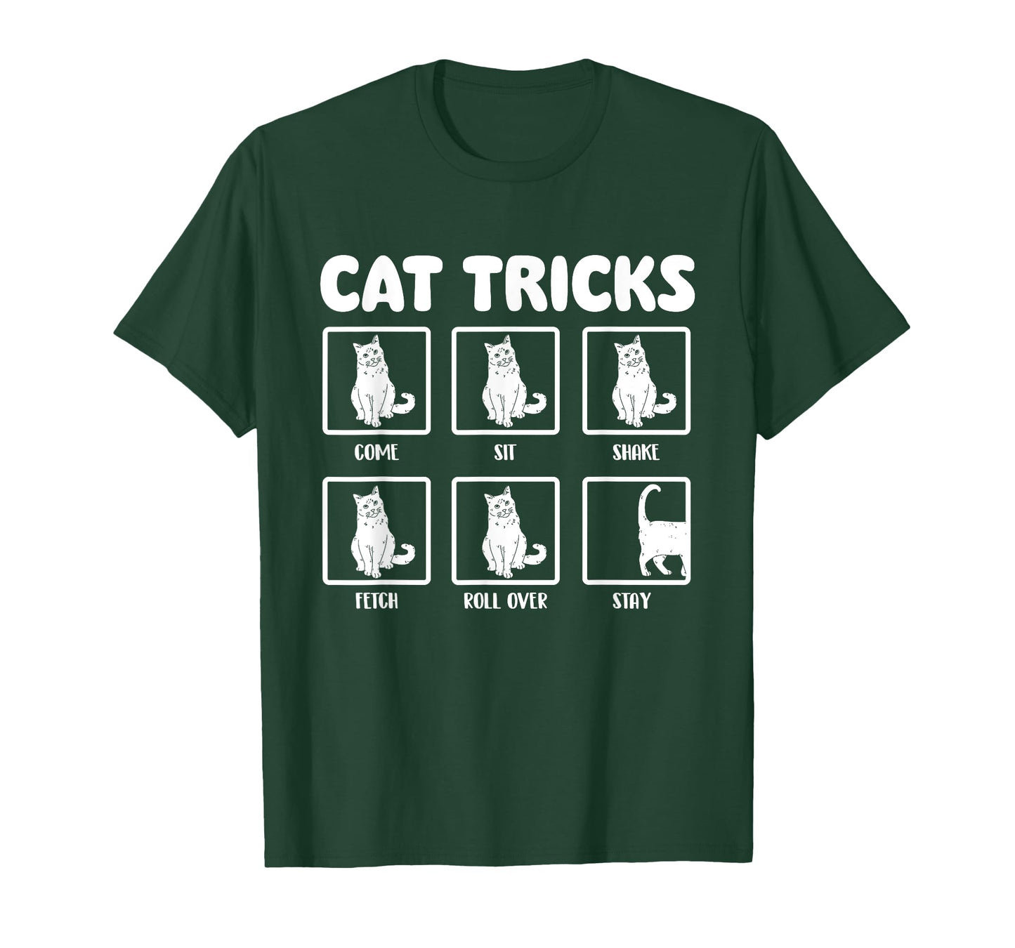 Cat Tricks - Cat Lover Kitten Owner Kitty T-Shirt for Men Women Girls Kids
