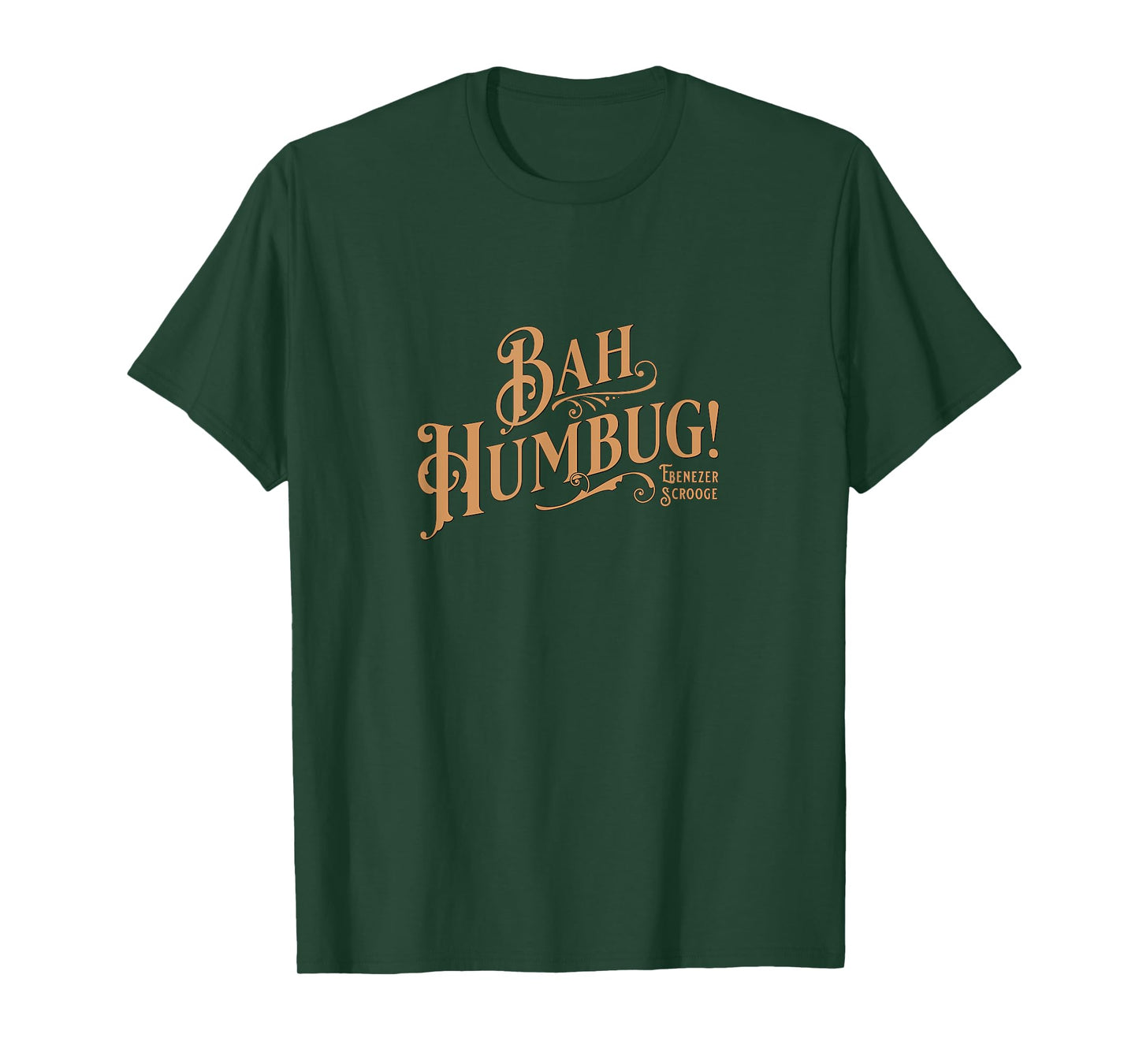 Christmas Song, Scrooge, Marley, Holiday Design Bah Hum Bug T-Shirt