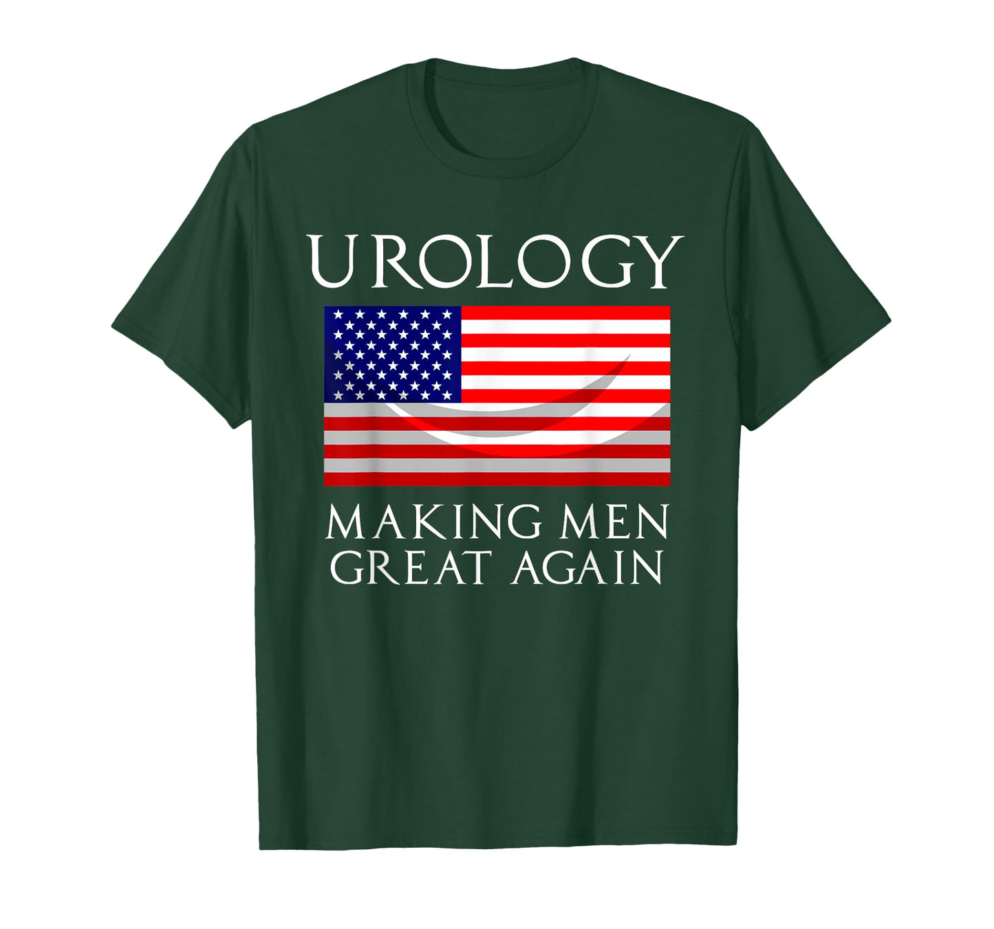 Cute American Patriot Hospital Doctor Lover Design Urology Making Men Great Again T-Shirt