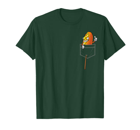 Cool Corn Dog Costume For Men Women Corndog Lover Corn Dog T-Shirt
