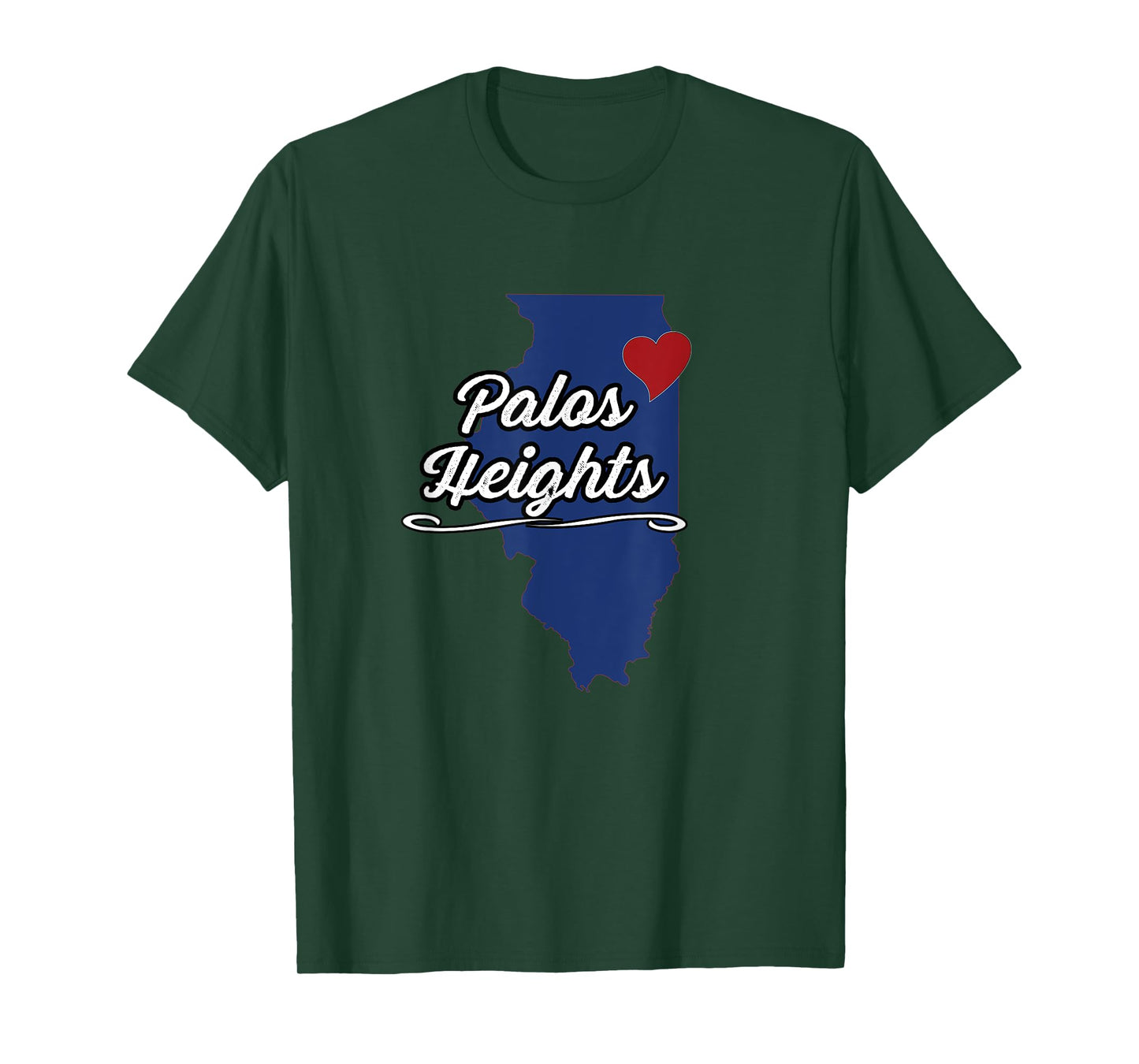 City of Palos Heights Illinois | IL - Novelty Merch Gift - T-Shirt