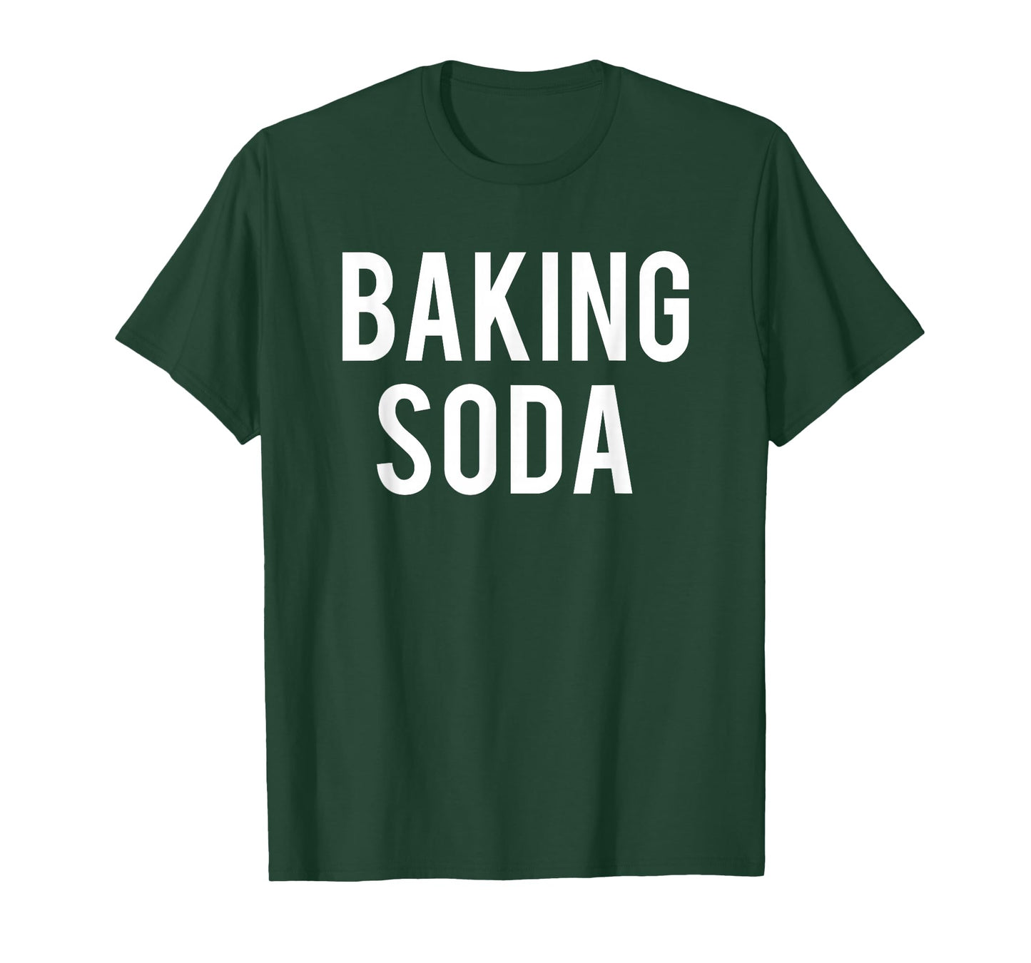 Baking Soda Tee Shirt White Text T-Shirt